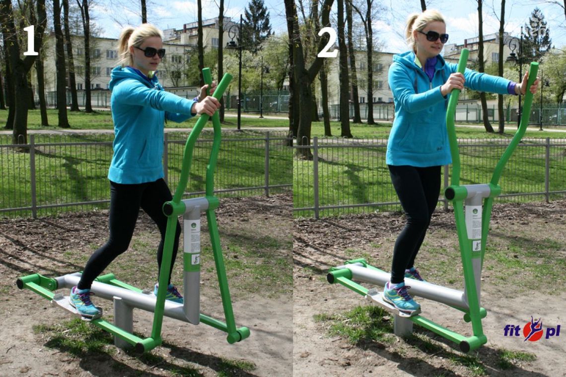 Siłownia plenerowa- trening na świeżym powietrzu