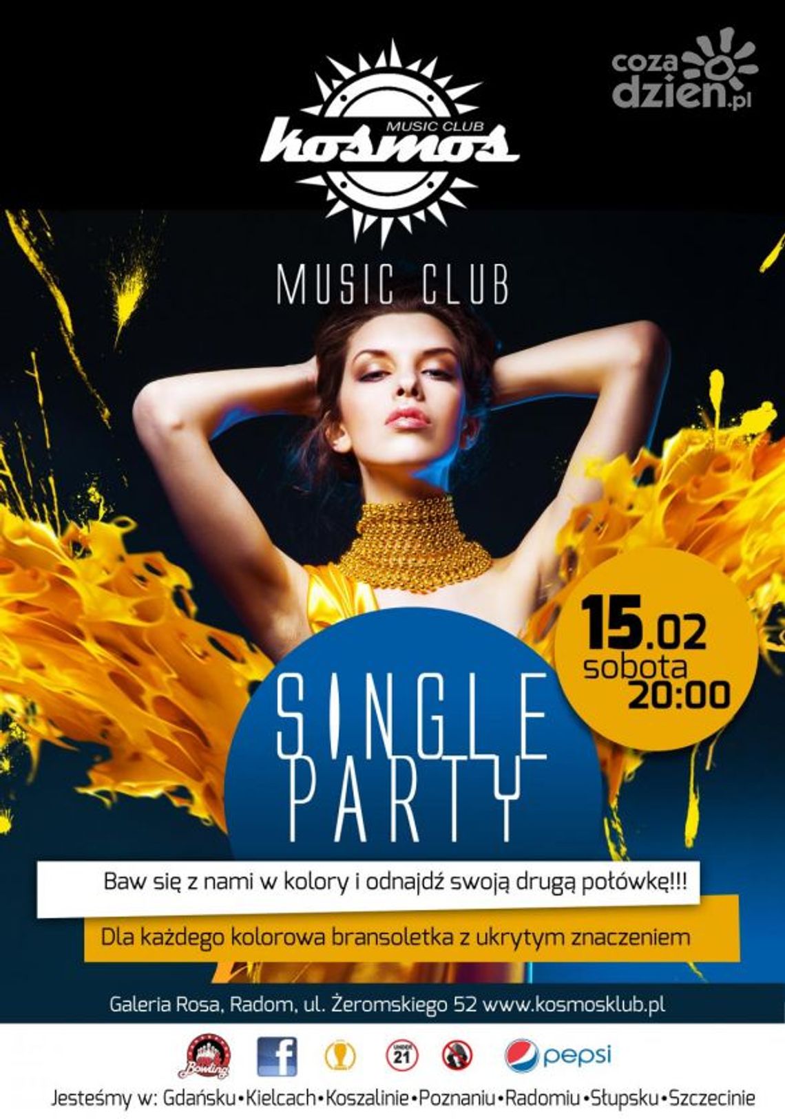 SINGLE PARTY w klubie Kosmos