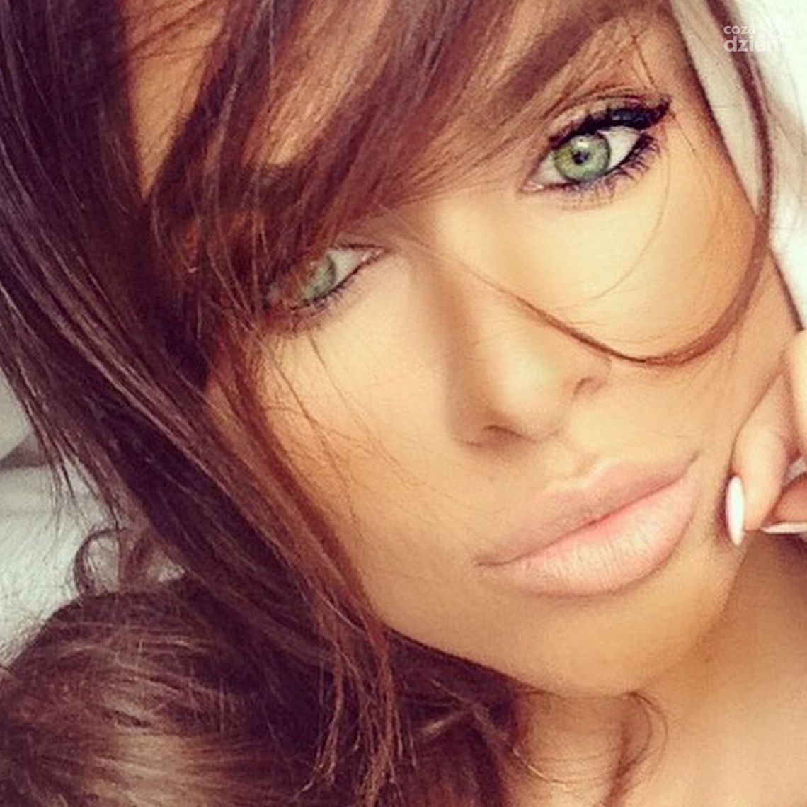 Siwiec na ślubnym kobiercu.