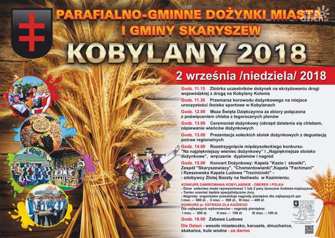 Skaryszew. Dożynki gminne już w niedzielę!