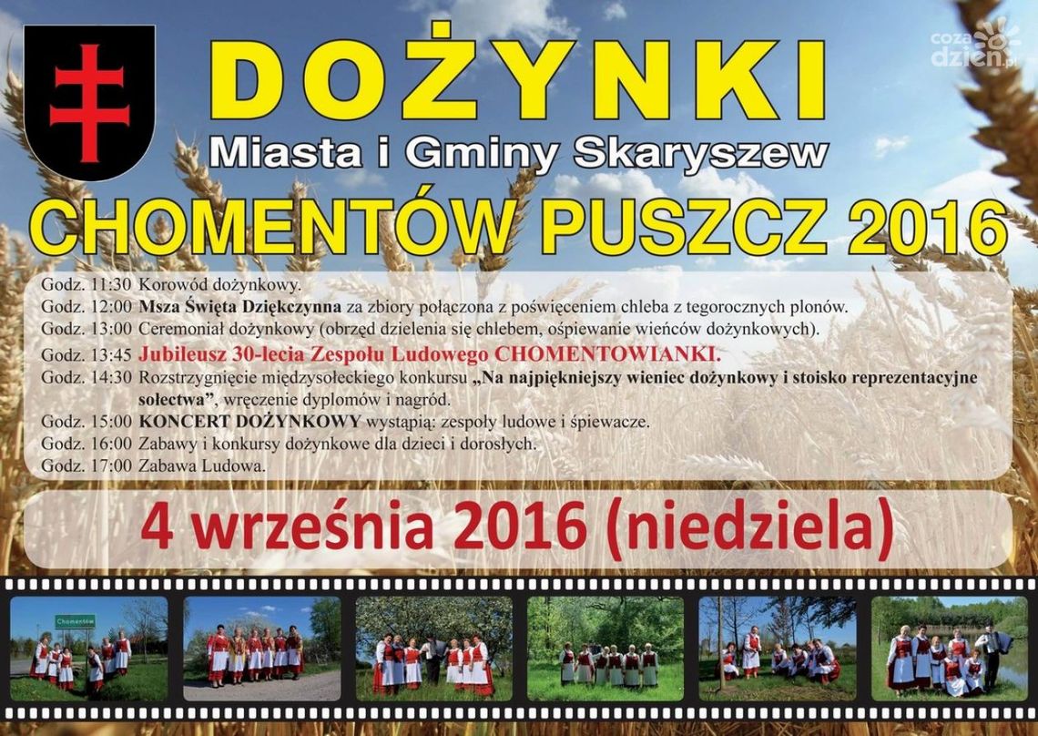 SKARYSZEW. Dożynki już w najbliższą niedzielę