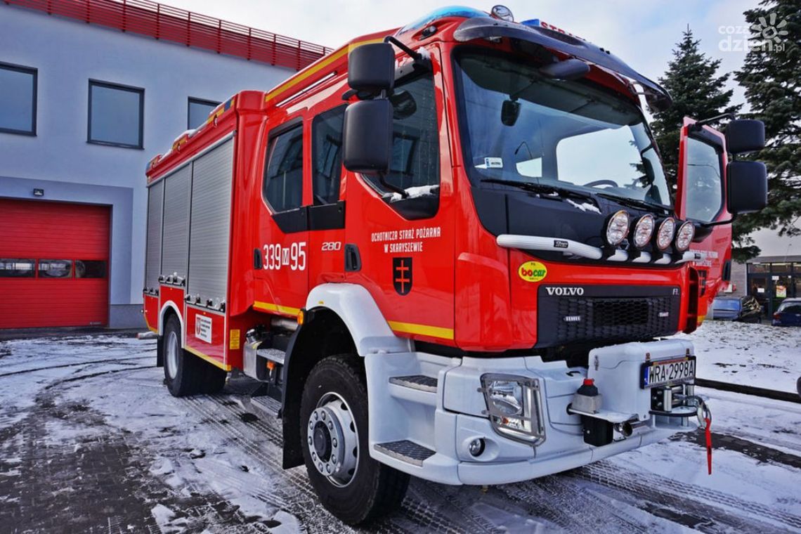 Skaryszew. Nowy wóz bojowy trafił do OSP