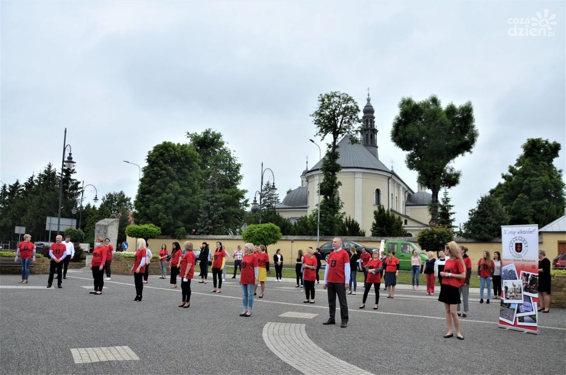 Skaryszewscy urzędnicy w akcji #GaszynChallenge