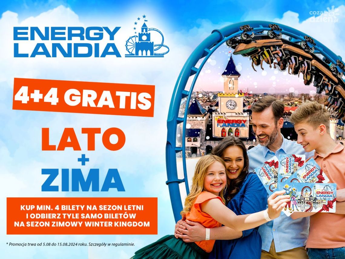 Skorzystaj z letniej promocji i otrzymaj bilety na magiczną zimę w Energylandii! Skorzystaj z letniej promocji i otrzymaj bilety na magiczną zimę w Energylandii!