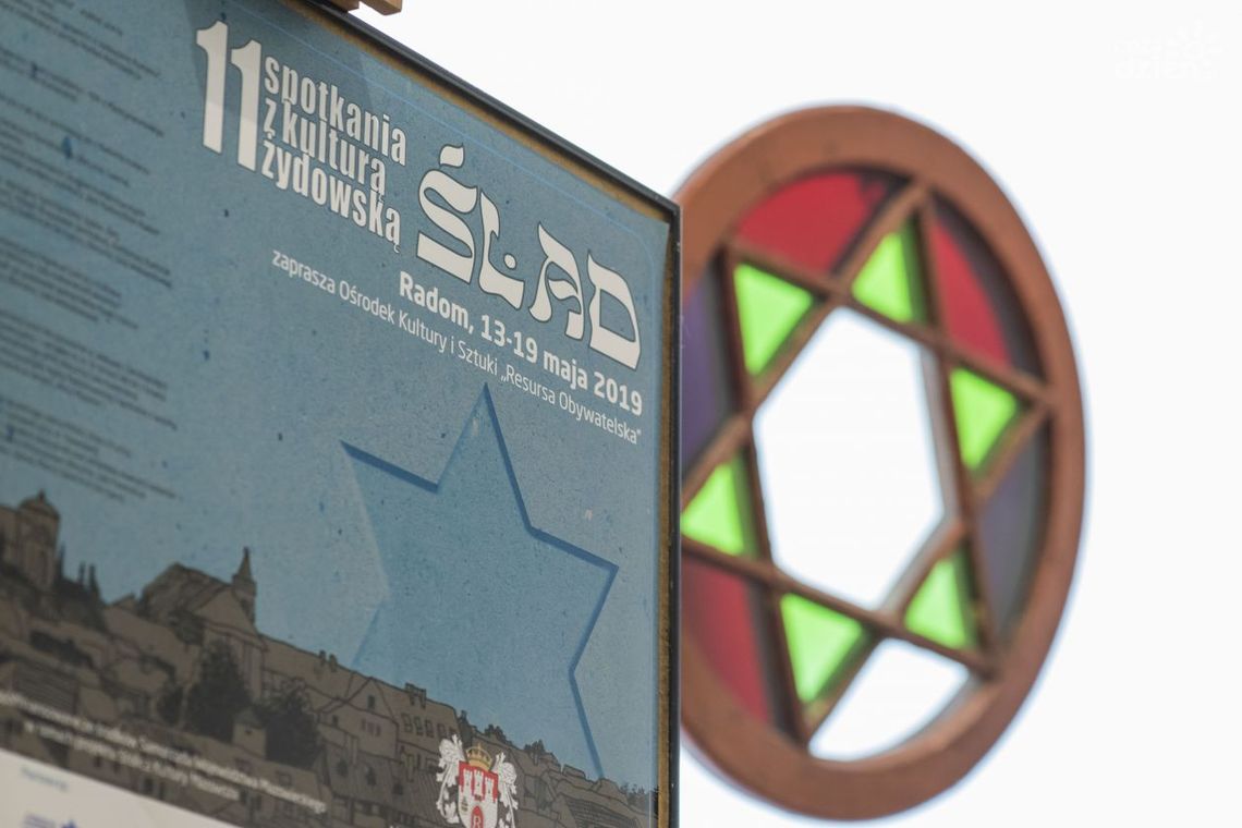 "Ślad". Uroczystość z udziałem naczelnego rabina Polski "Ślad". Uroczystość z udziałem naczelnego rabina Polski