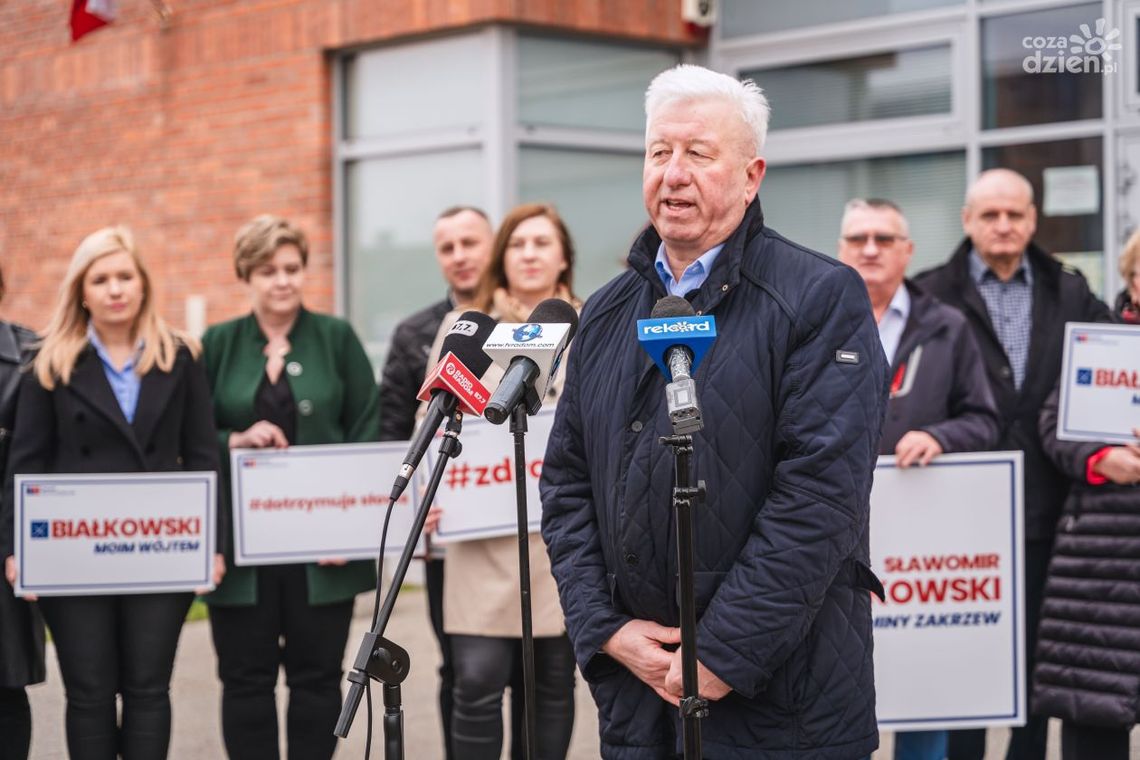 Sławomir Białkowski kandydatem na wójta gminy Zakrzew Sławomir Białkowski kandydatem na wójta gminy Zakrzew