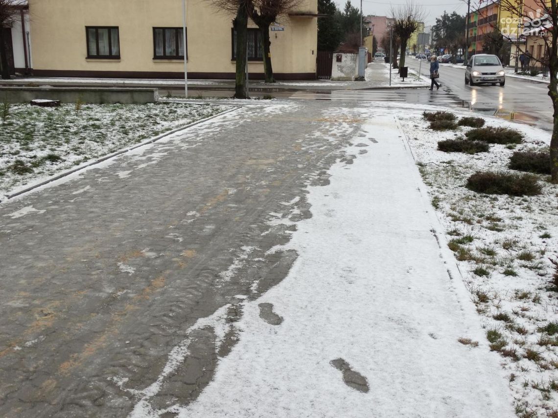 Ślisko na drodze – jedź ostrożnie