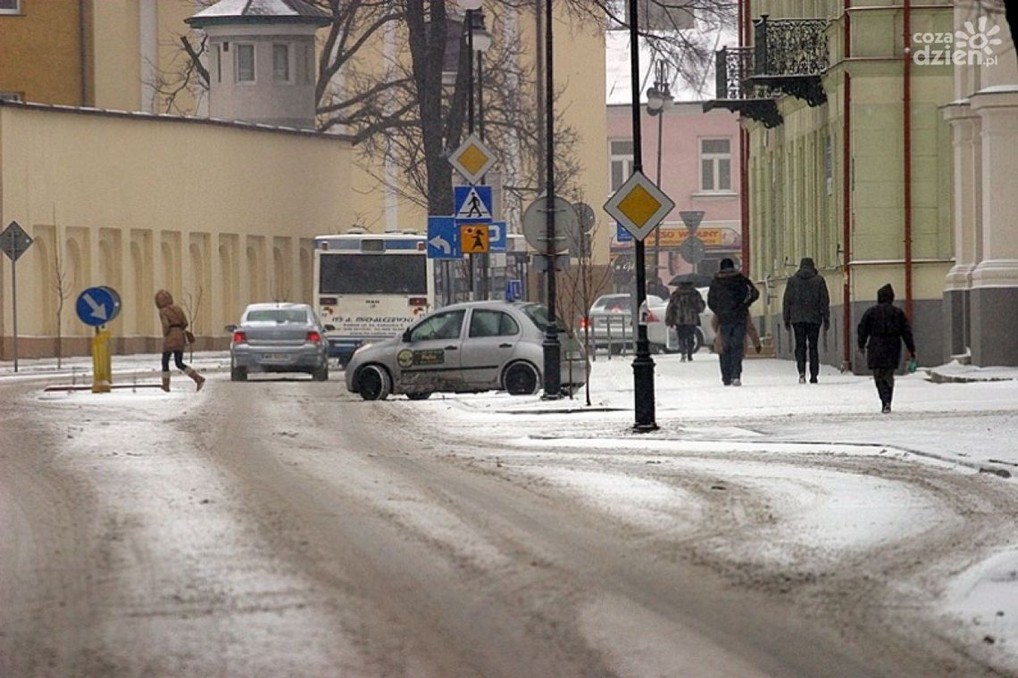 Ślisko na jezdniach!