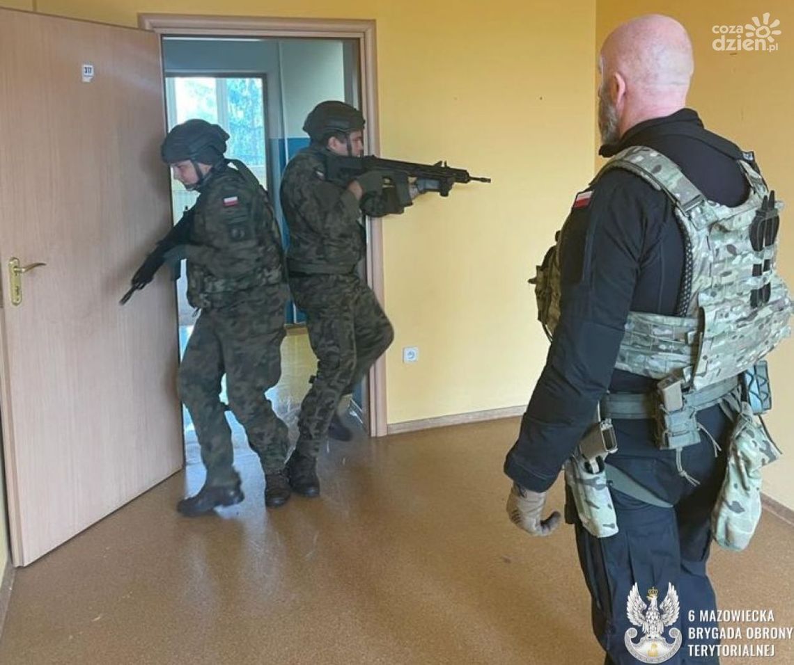 Służba więzienna szkoliła terytorialsów