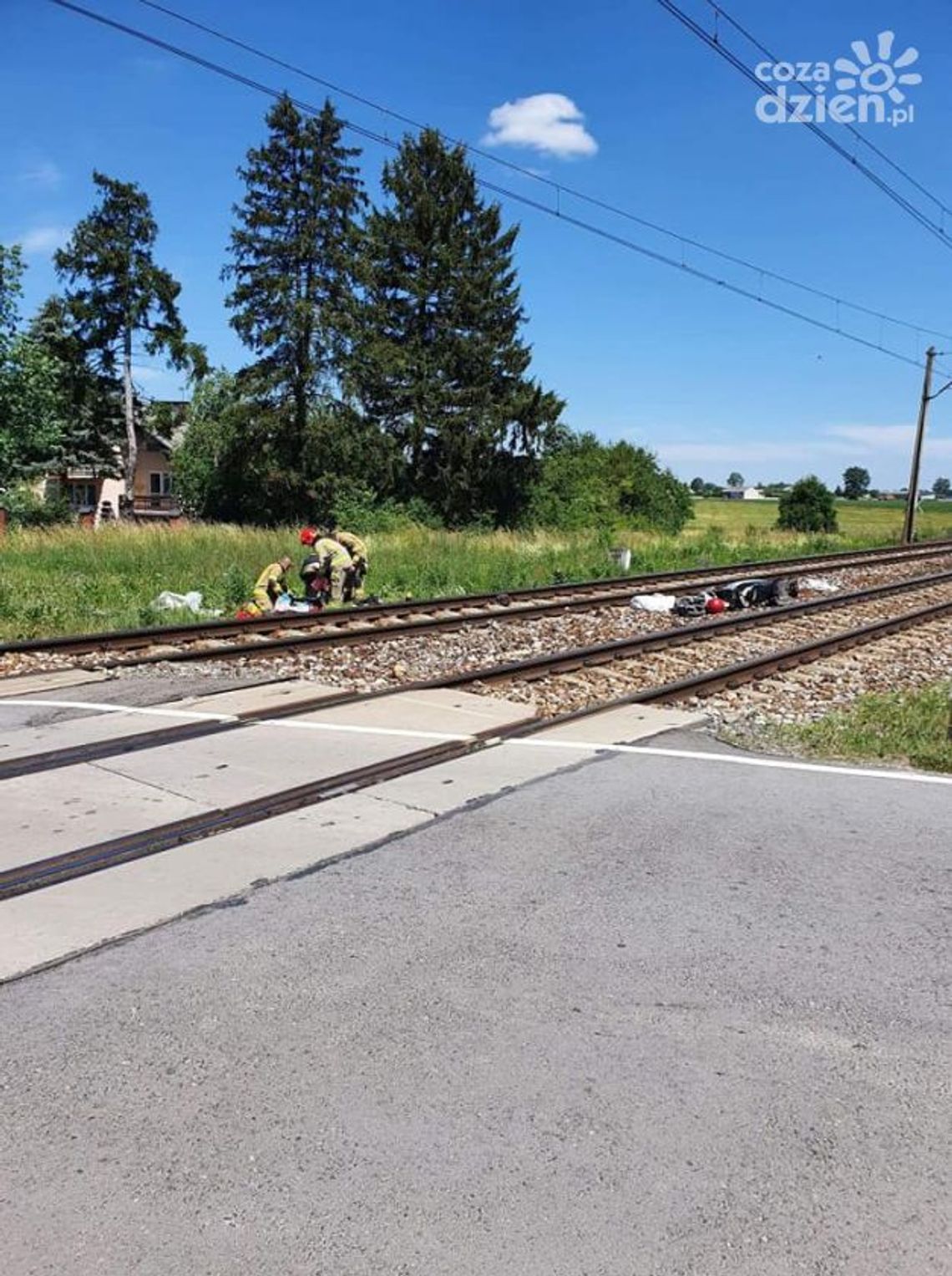 Śmierć na torach. W akcji śmigłowiec LPR 