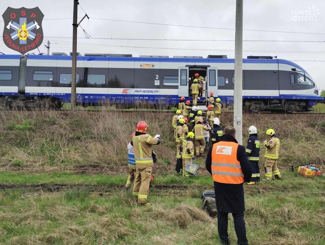 Śmiertelne potrącenie na torach