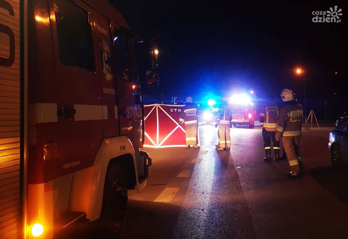 Śmiertelne potrącenie pieszego