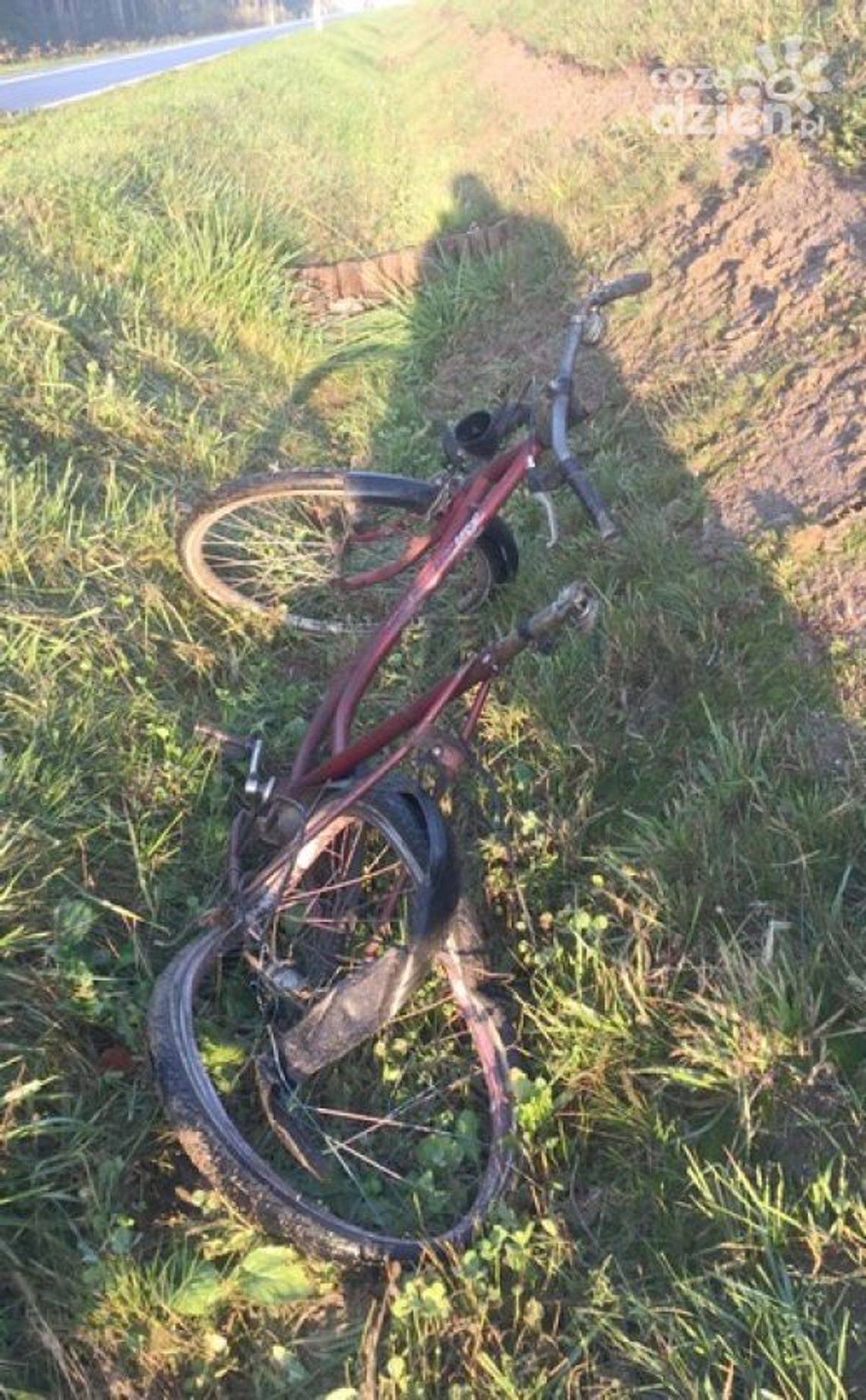 Śmiertelne potrącenie rowerzysty. Sprawca uciekł z miejsca wypadku