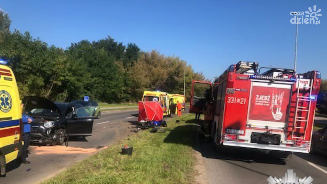 Śmiertelny wypadek motocyklisty w Radomiu Śmiertelny wypadek motocyklisty w Radomiu