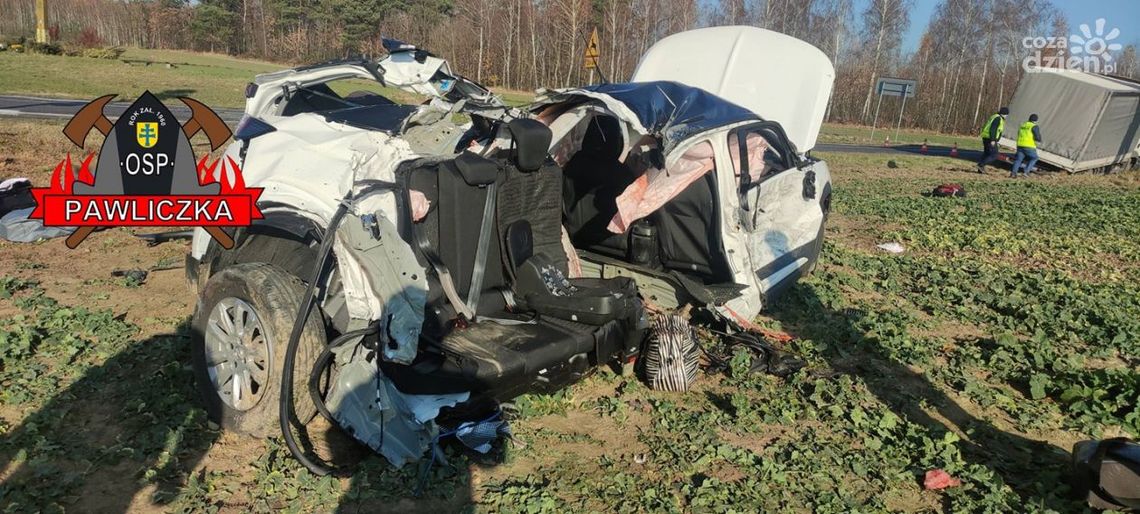 Śmiertelny wypadek w Rzeczniowie pod Lipskiem