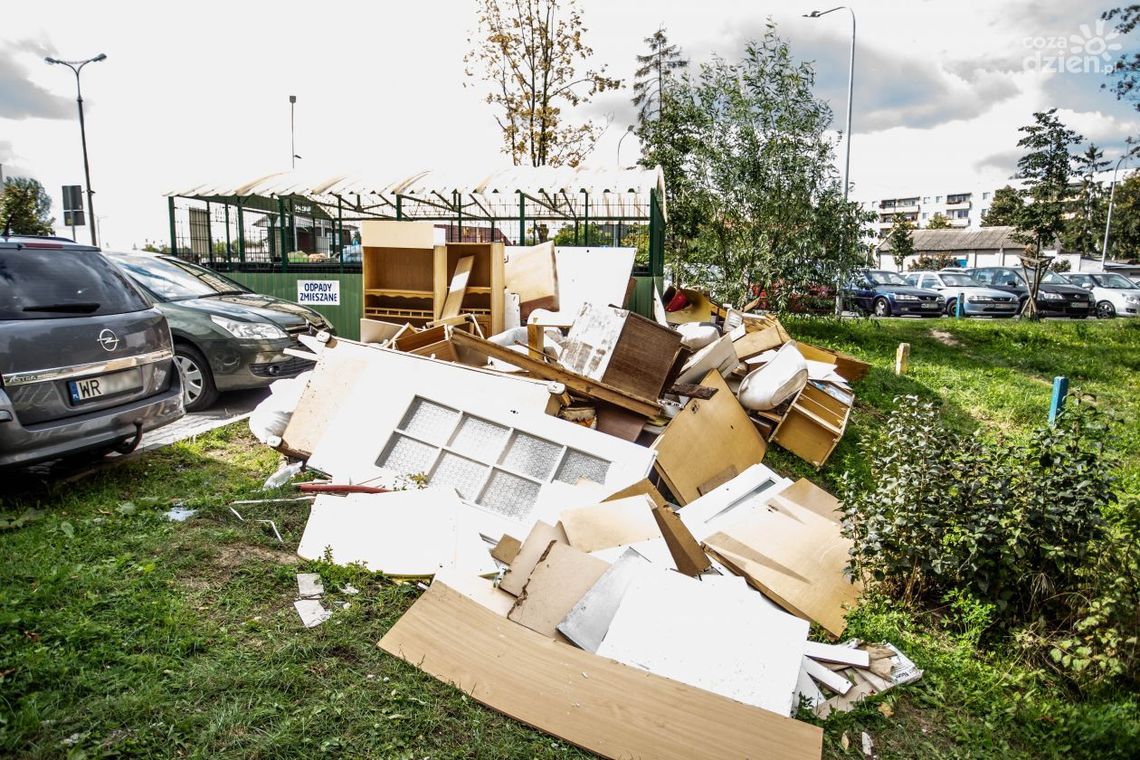 Śmietniska przy... śmietnikach na Prędocinku