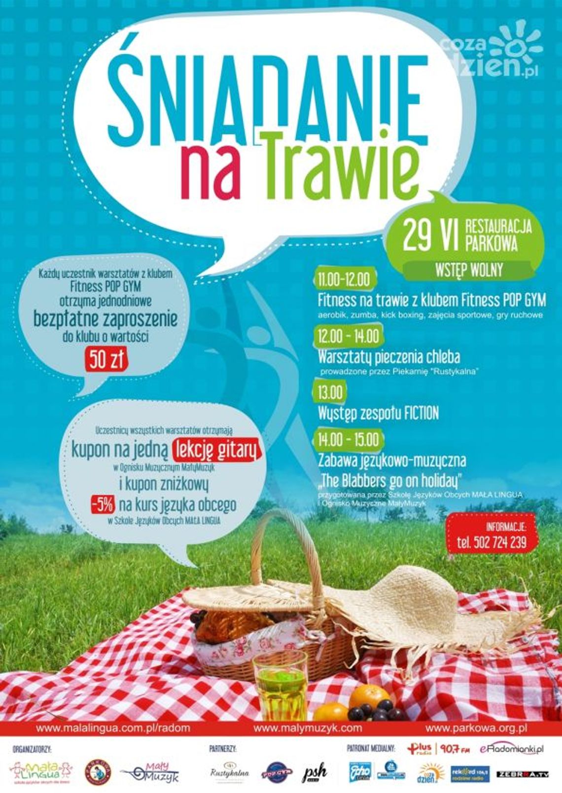 "Śniadanie na trawie" w Parkowej