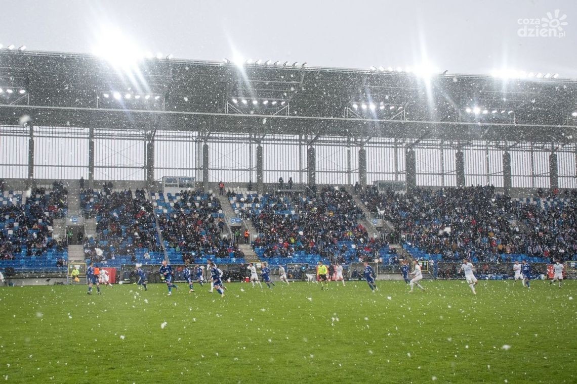 Śnieżny remis Radomiaka Radom w Płocku, który pozostawił niedosyt