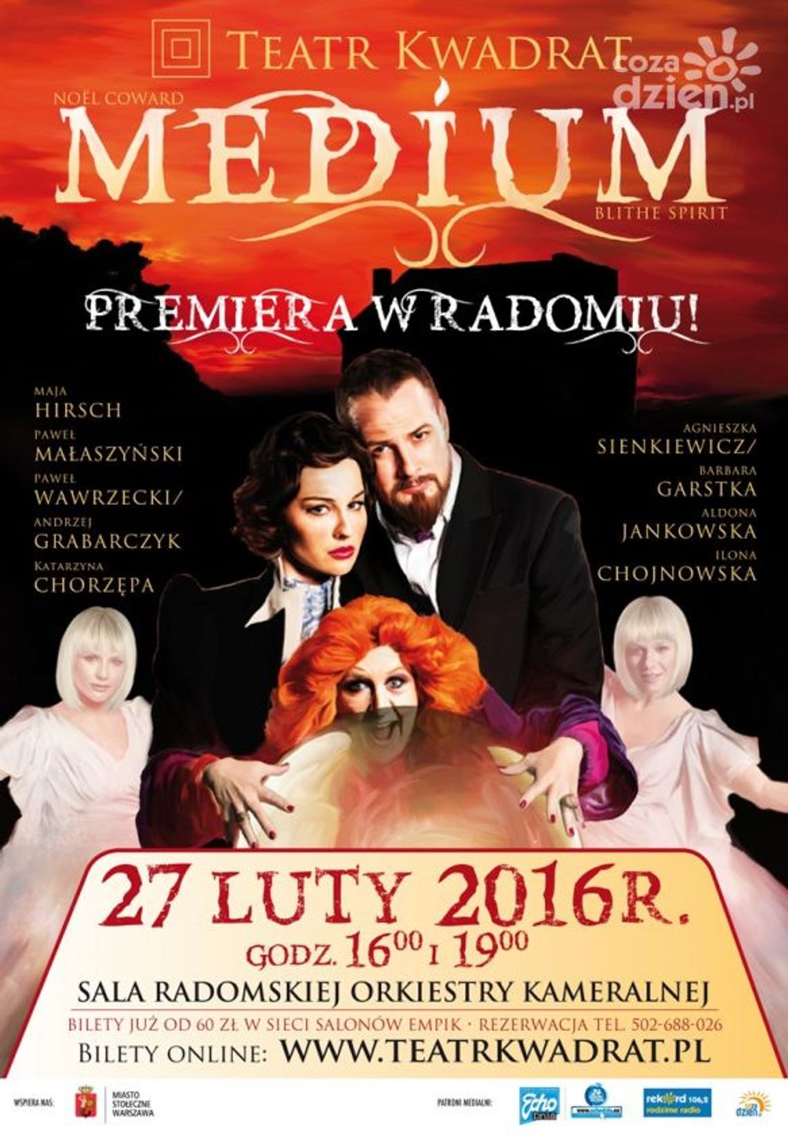 Spektakl "Medium" w Radomiu