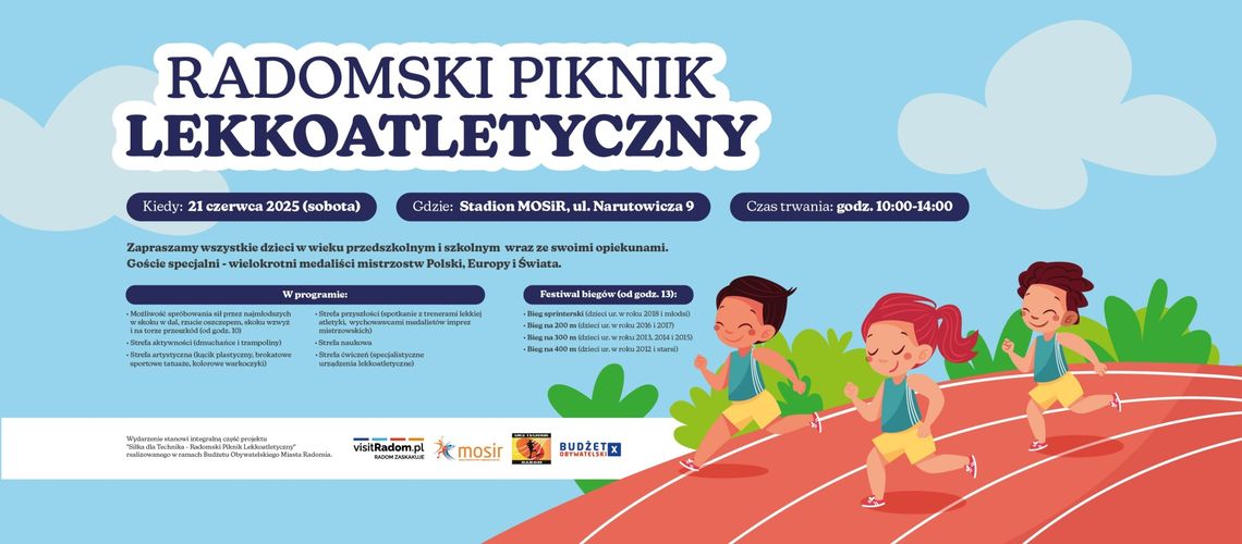 Sportowy piknik dla najmłodszych już 21 czerwca