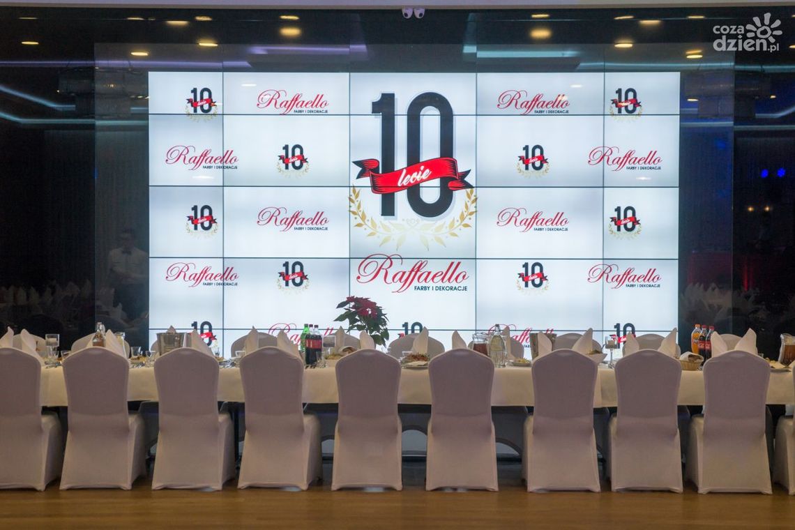 Spotkanie opłatkowe i 10-lecie firmy Raffaello Spotkanie opłatkowe i 10-lecie firmy Raffaello
