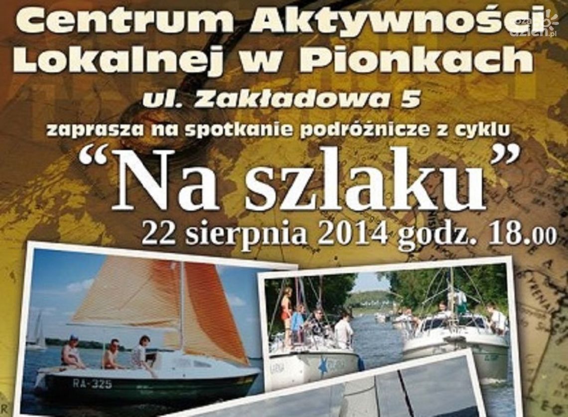 Spotkanie podróżnicze z Robertem Zwolskim w Pionkach