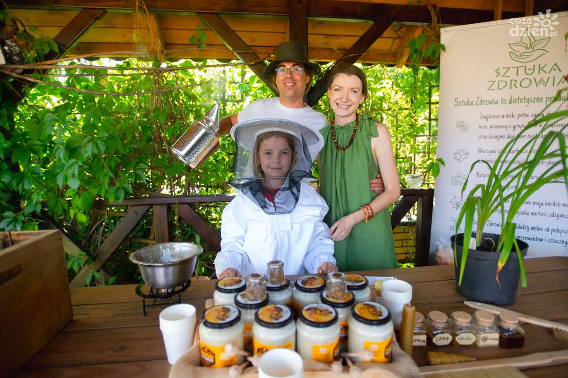 Spotkanie twórczych rodzin w ogrodzie