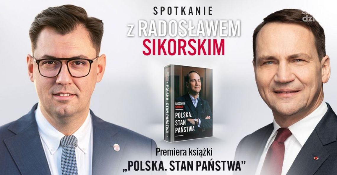 Spotkanie z Radosławem Sikorskim w Radomiu 