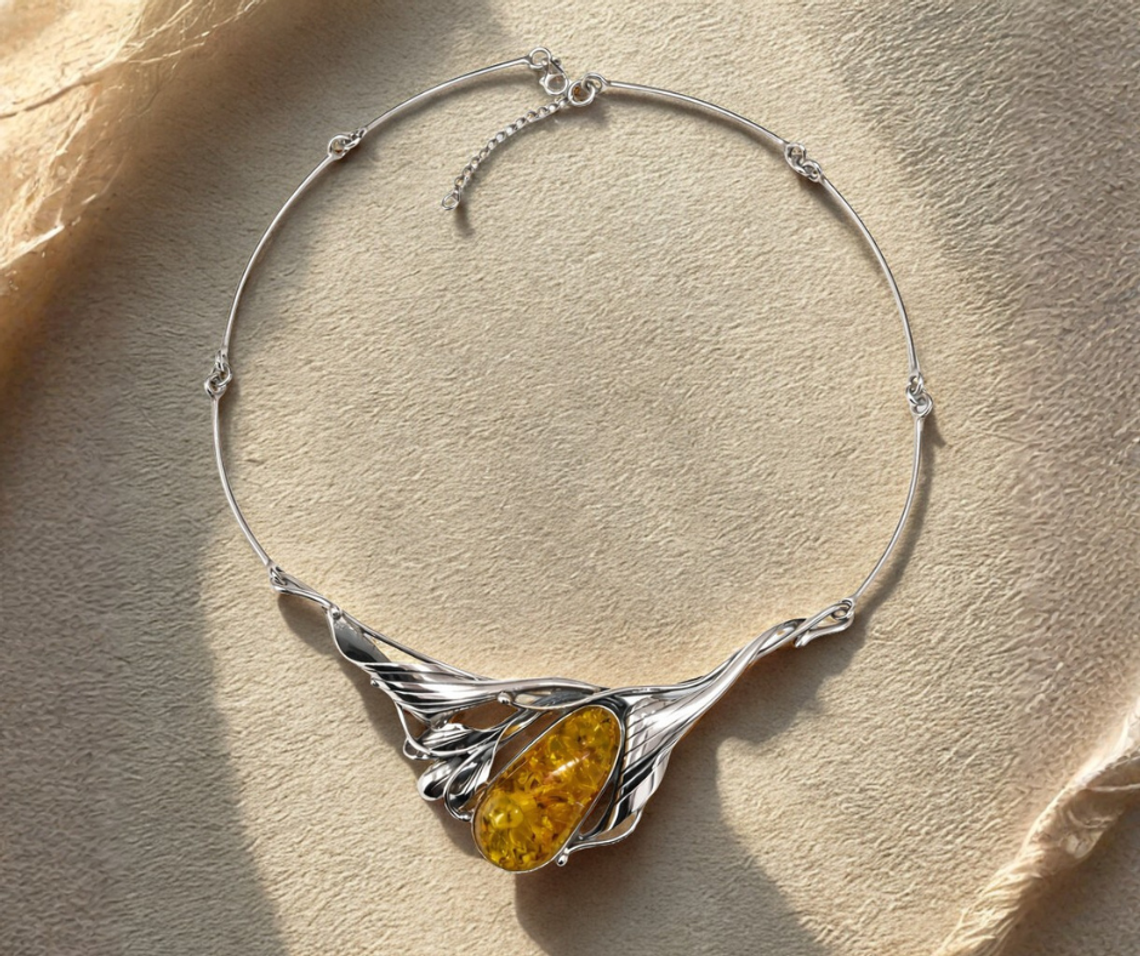 Srebrna biżuteria z bursztynem – naturalne piękno i ponadczasowa elegancja Srebrna biżuteria z bursztynem – naturalne piękno i ponadczasowa elegancja