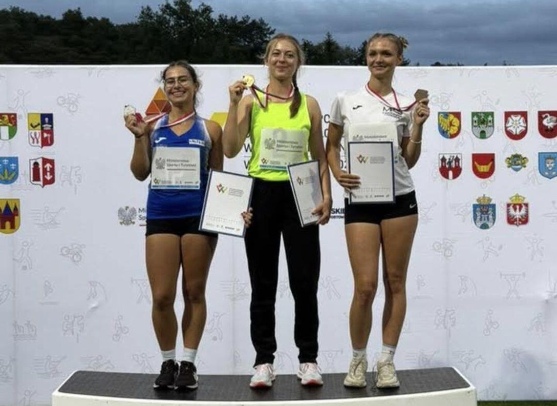 Srebrny medal Antoniny Piechoty w mistrzostwach Polski U18