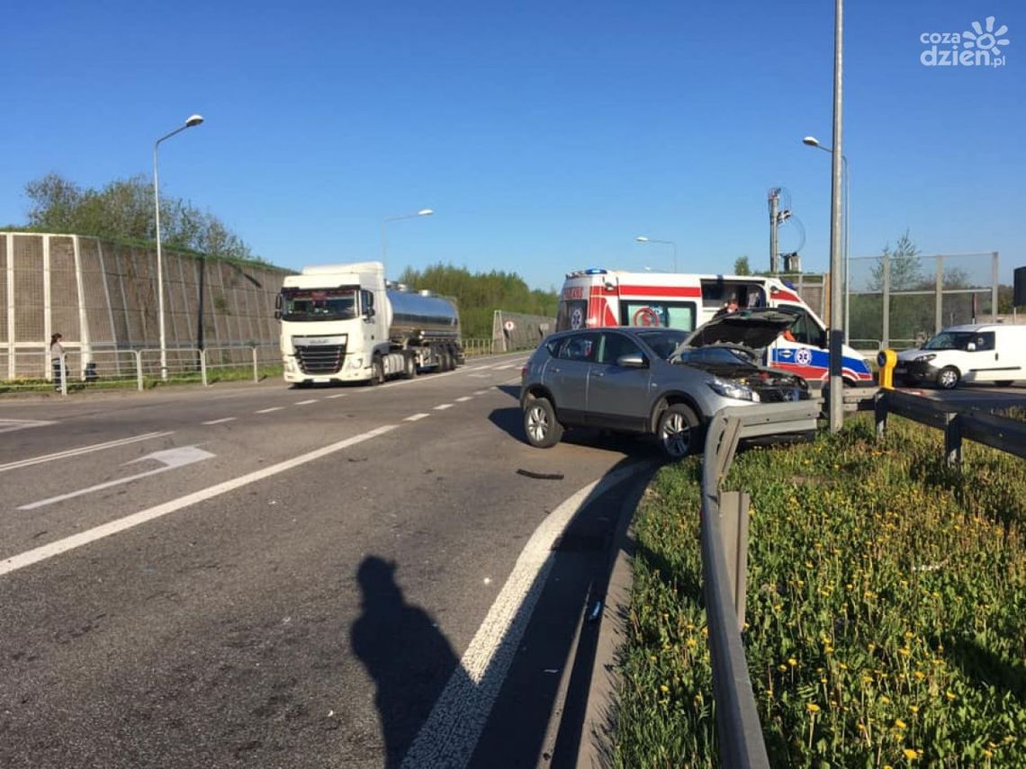 Środowa kolizja na obwodnicy południowej w Kosowie Środowa kolizja na obwodnicy południowej w Kosowie