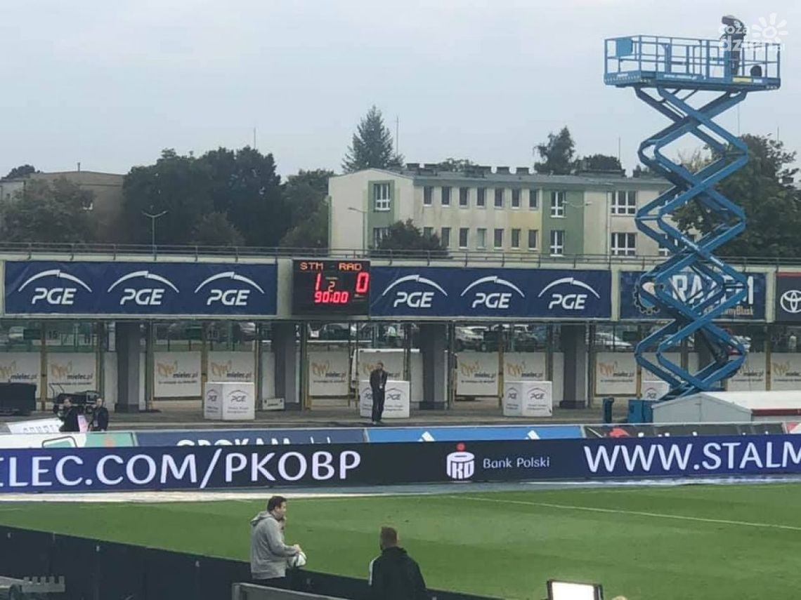 Stal Mielec pokonała Radomiaka Radom. Gol z rzutu karnego
