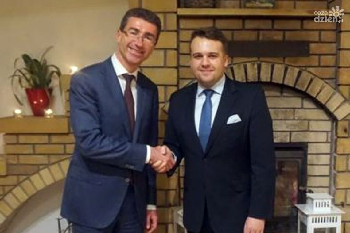 Starachowice. Wizyta Marca Lemaitre Starachowice. Wizyta Marca Lemaitre