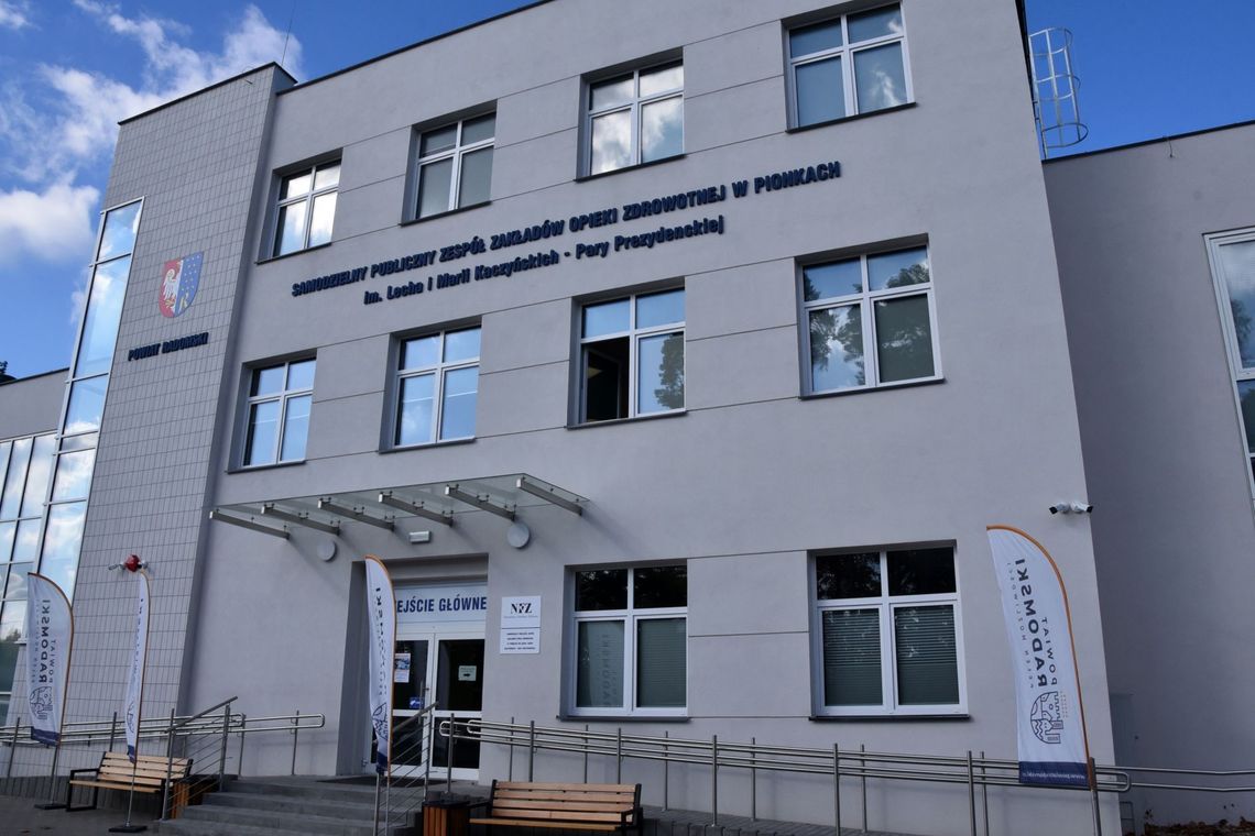 Starosta o szpitalu w Pionkach: nowoczesna siedziba a dług coraz większy... Szpital w Pionkach