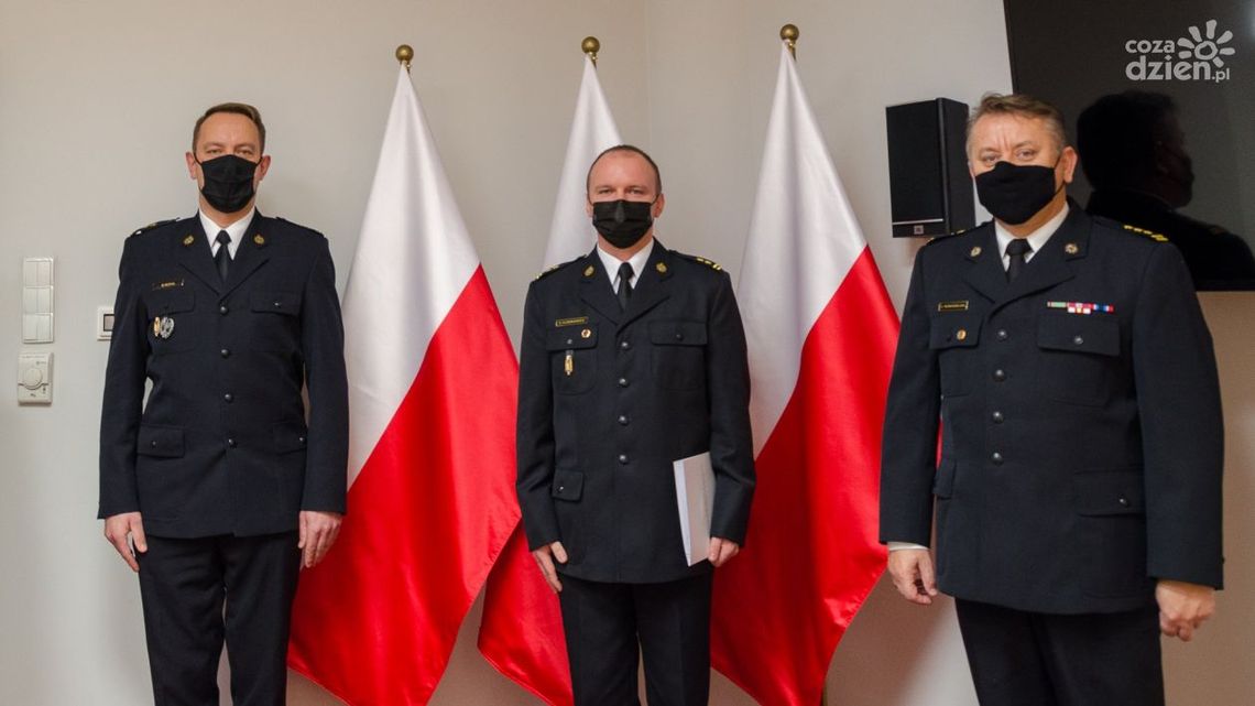 Strażacy z nowym komendantem
