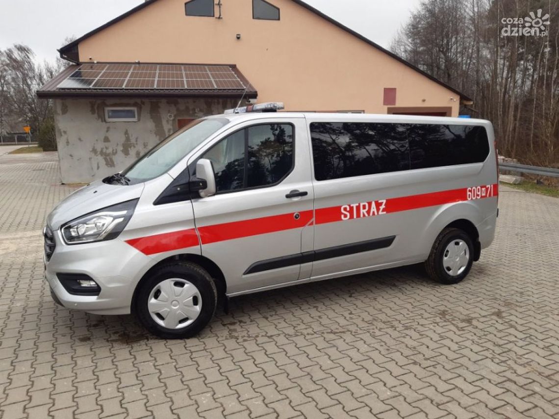 Strażacy z Zychorzyna mają nowy wóz bojowy