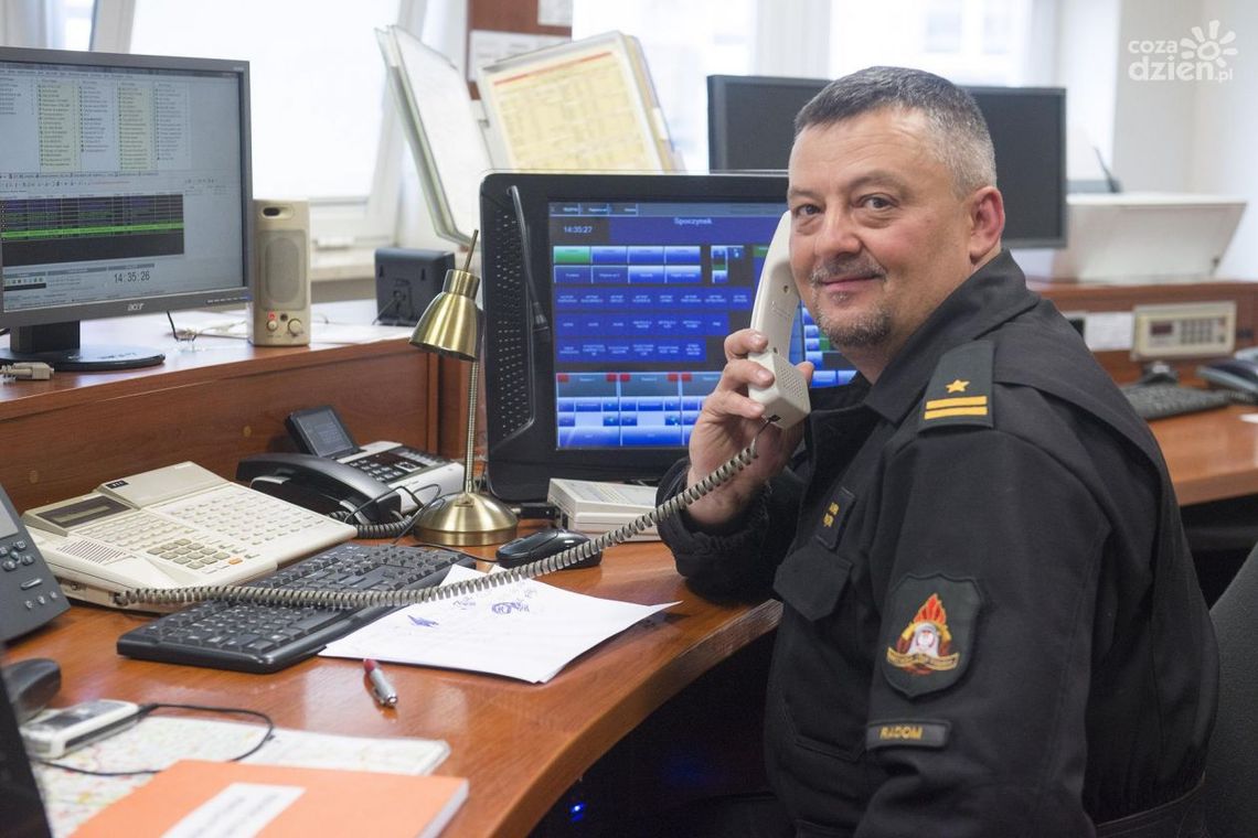 Strażak bohater uratował życie przez telefon