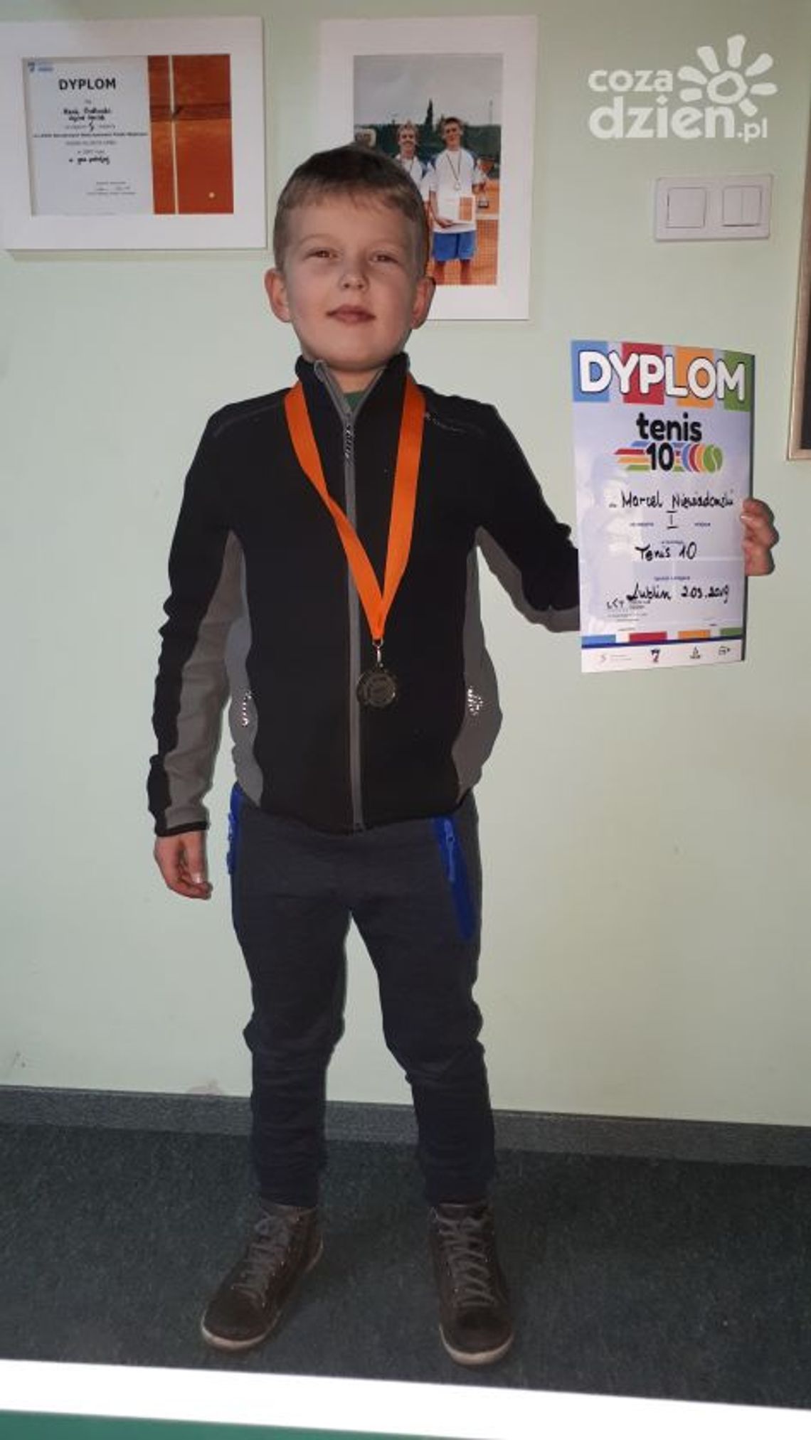 Sukces młodego tenisisty