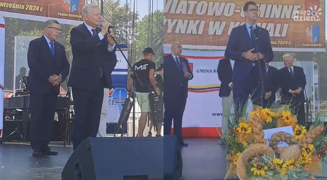 Suski o LGBT, Frysztak o cmentarzach i lasach. Polityka podczas dożynek w Kowali Suski o LGBT, Frysztak o cmentarzach i lasach. Polityka podczas dożynek w Kowali