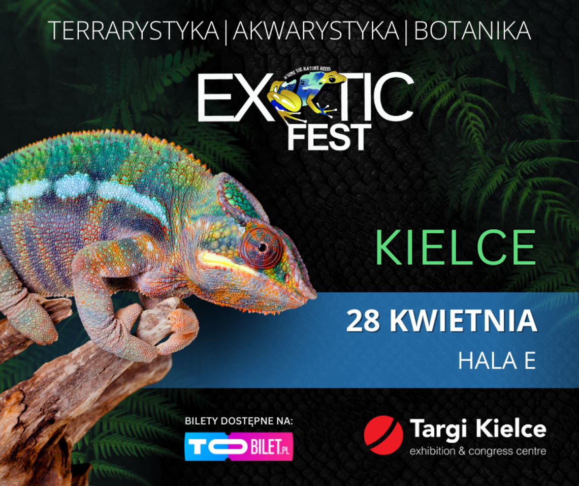 Święto egzotyki w Targach Kielce