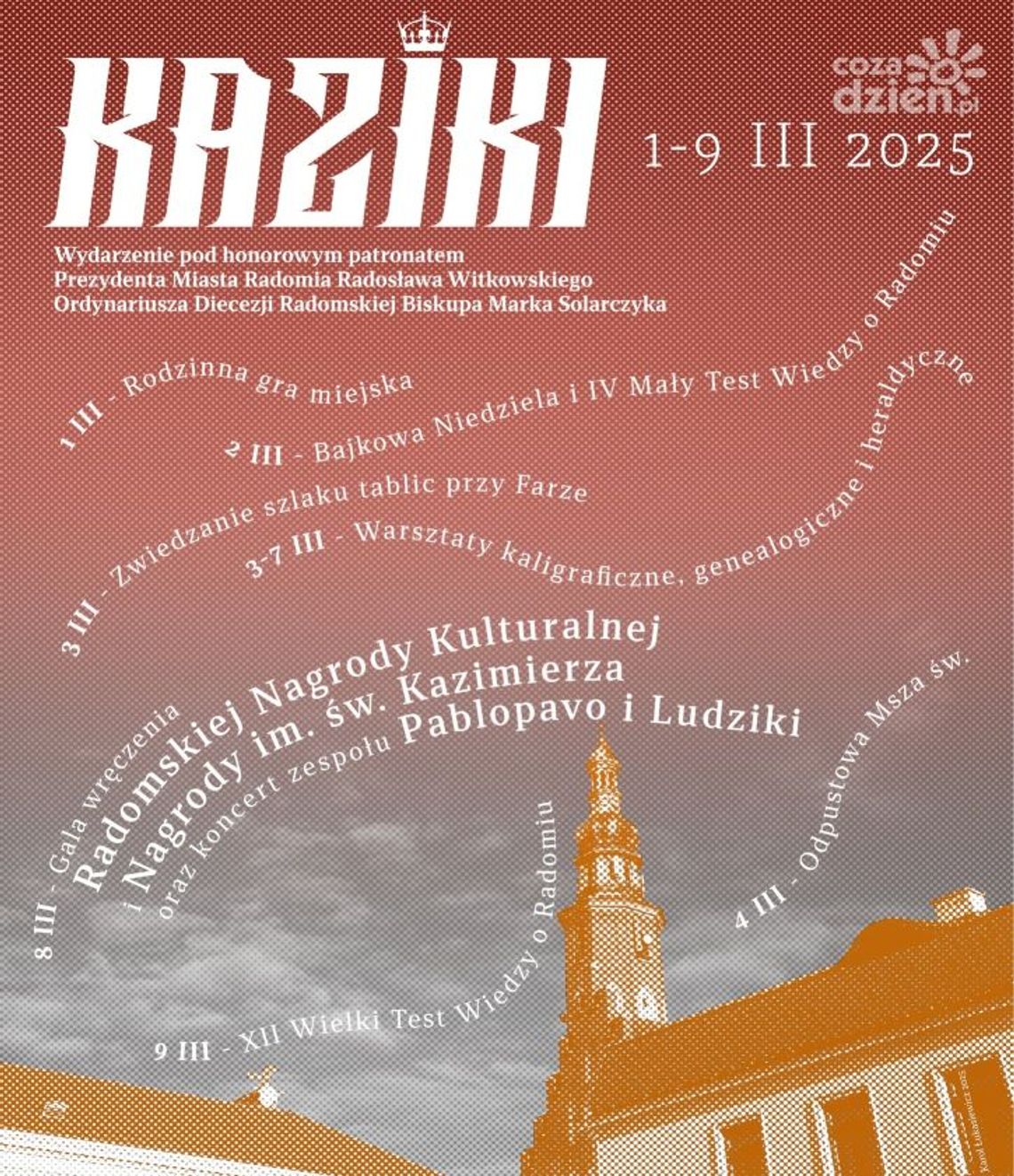 Święto patrona Radomia. Kaziki 2025
