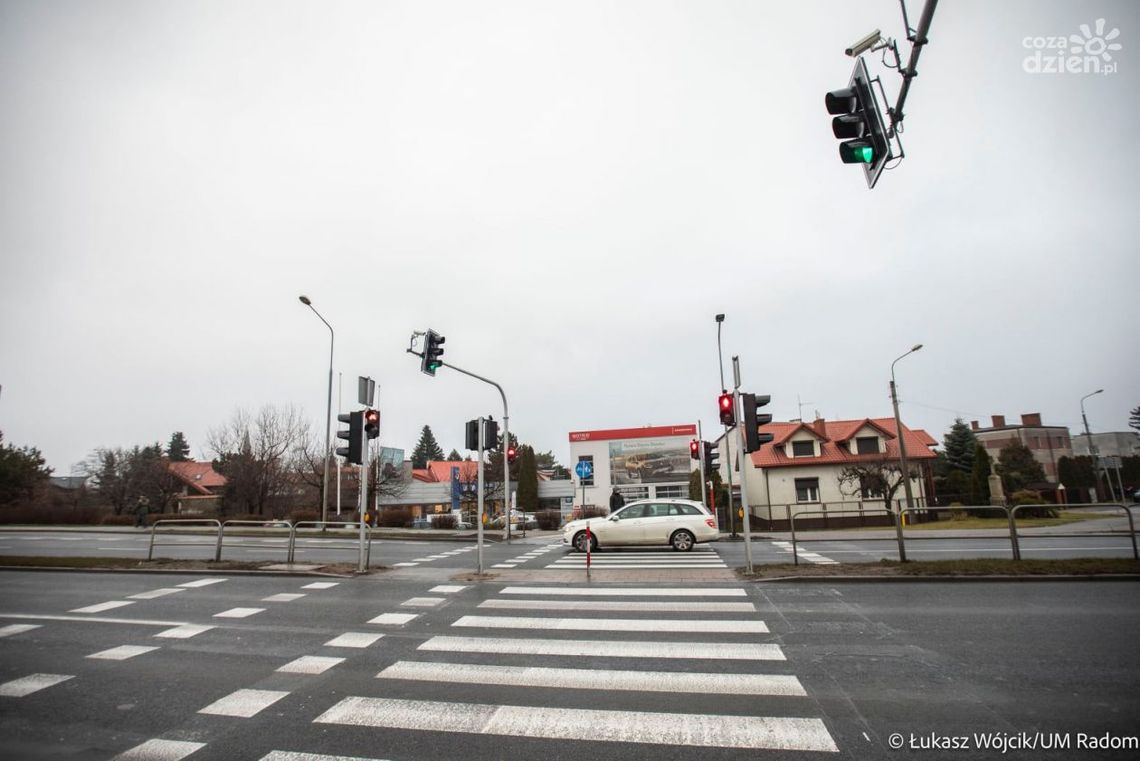 Sygnalizacja na Czarnieckiego już działa Sygnalizacja na Czarnieckiego już działa