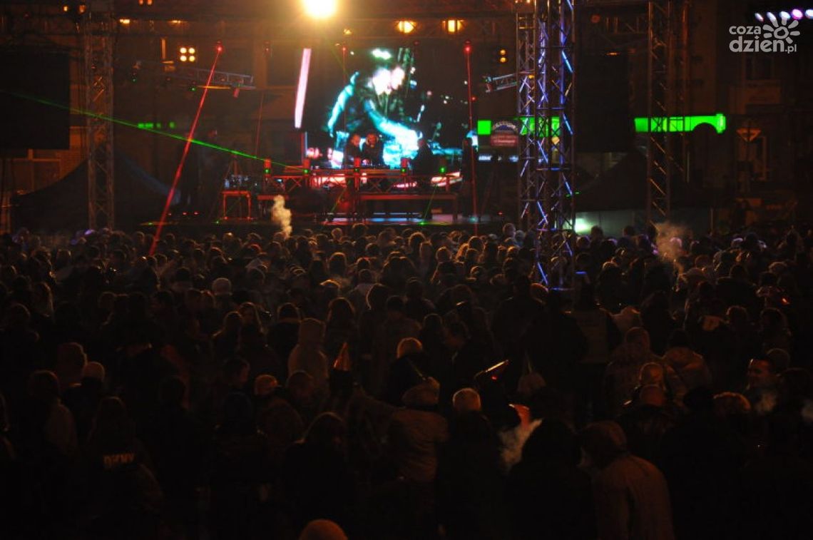 Sylwester na deptaku w Radomiu