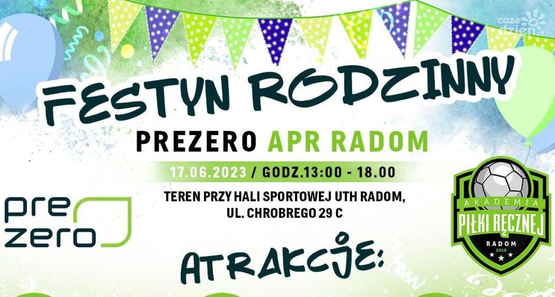 Szczypiornistki PreZero APRu Radom zapraszają na festyn rodzinny!