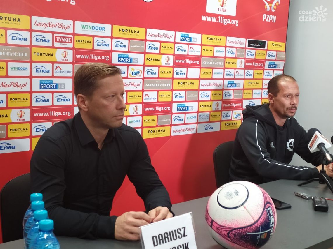 Szkoleniowcy Radomiaka Radom i Stali Mielec ocenili sobotni hit kolejki