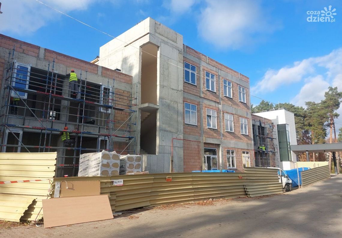 Szpital w Pionkach. Co dzieje się na budowie?