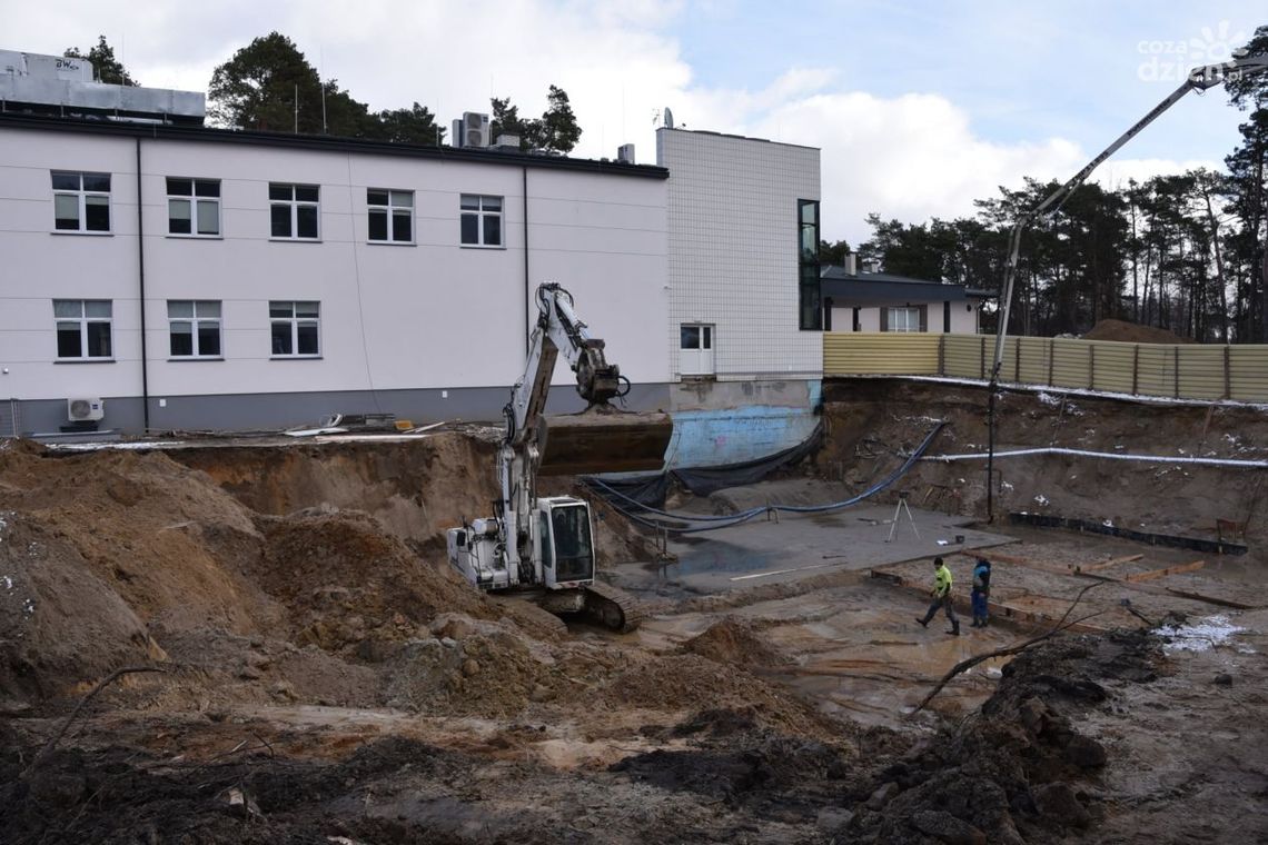 Szpital w Pionkach. Co słychać na budowie? Szpital w Pionkach. Co słychać na budowie?