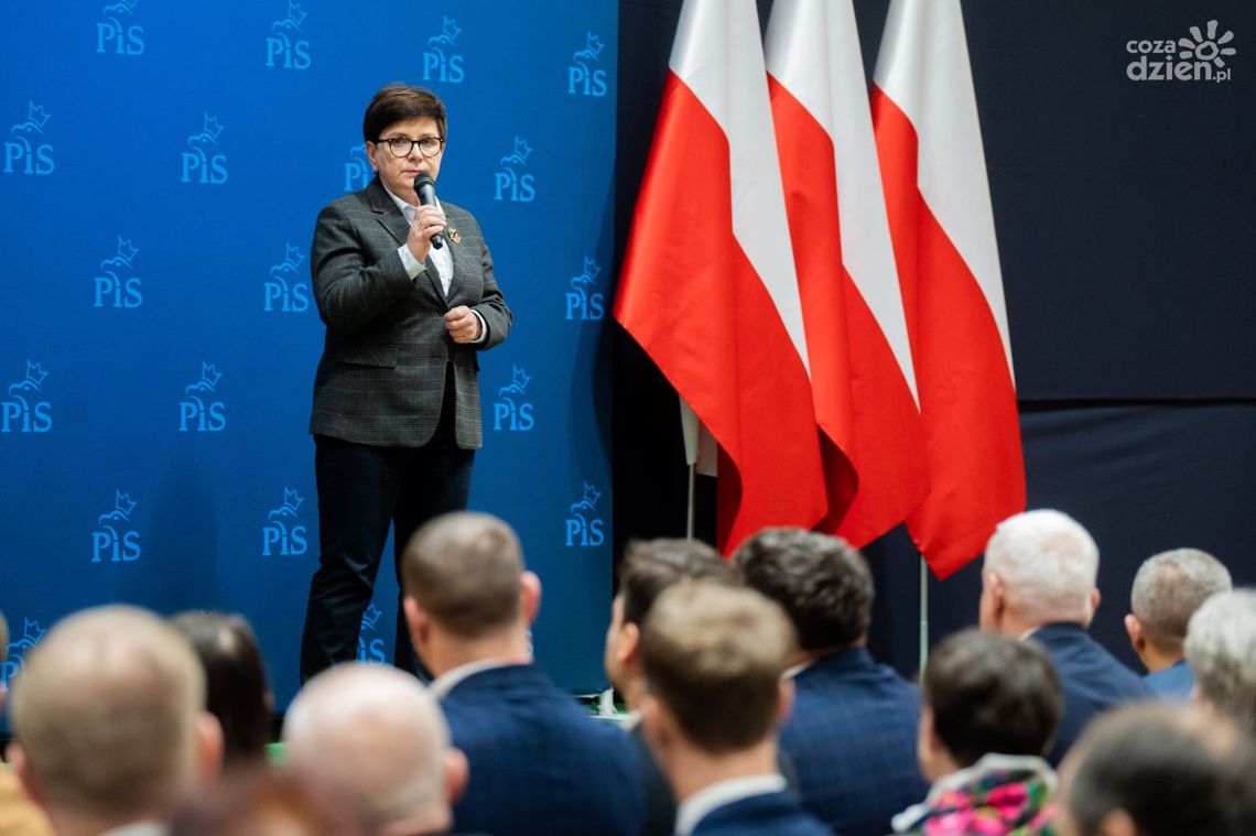 Szydło: Prosimy o zaufanie na kolejne lata 
