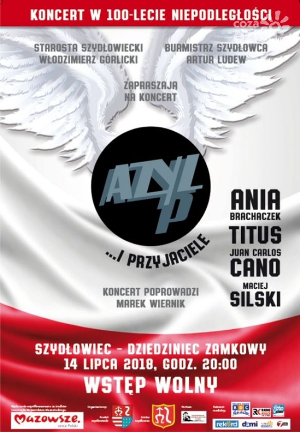 Szydłowiec. Azyl P. zagra na 100 lecie niepodległości