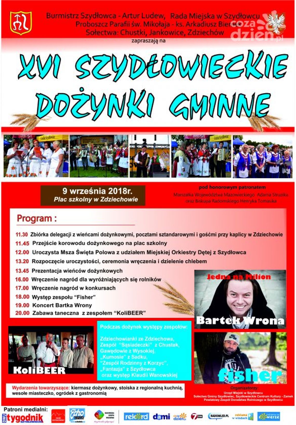 Szydłowiec. Dożynki już w niedzielę